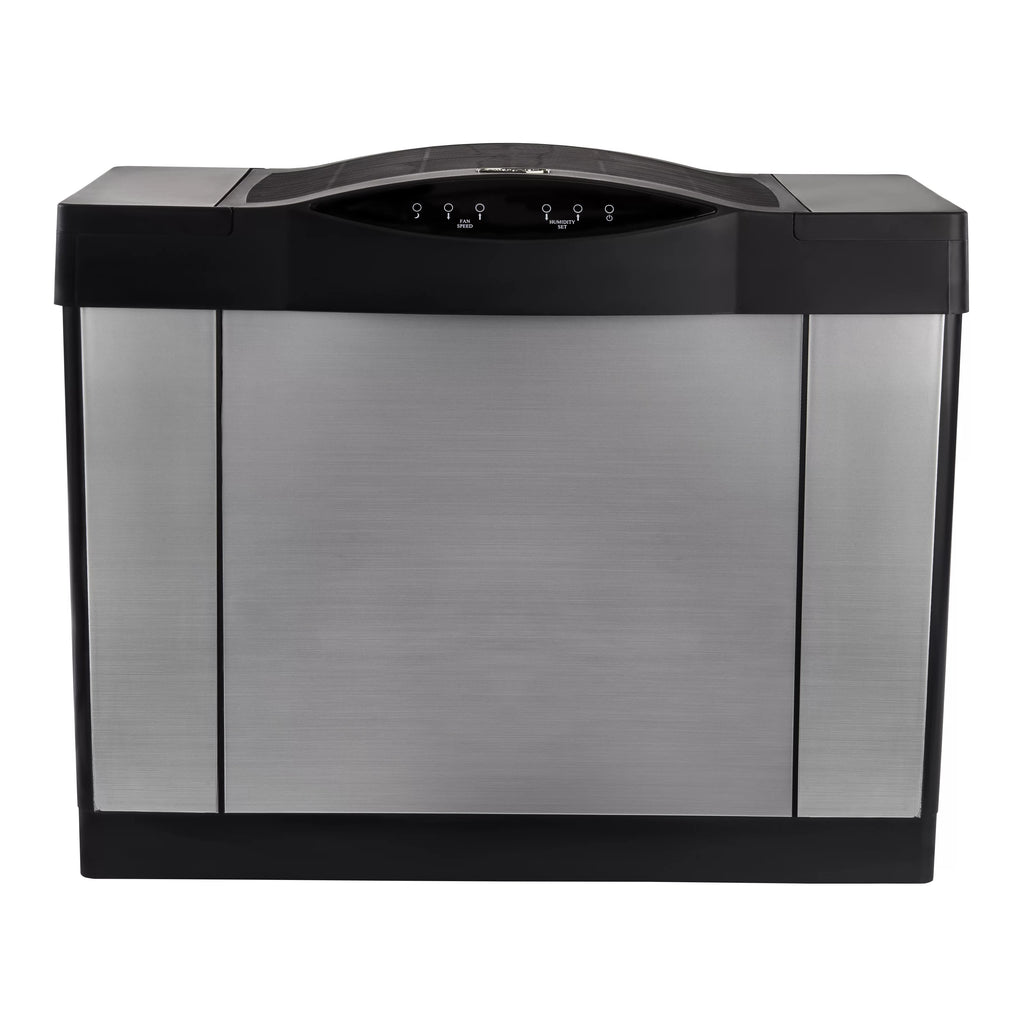 AIRCARE 4DTS 900 Whole House Console Evaporative Humidifier for 3600 Square Feet, Brushed Nickel
