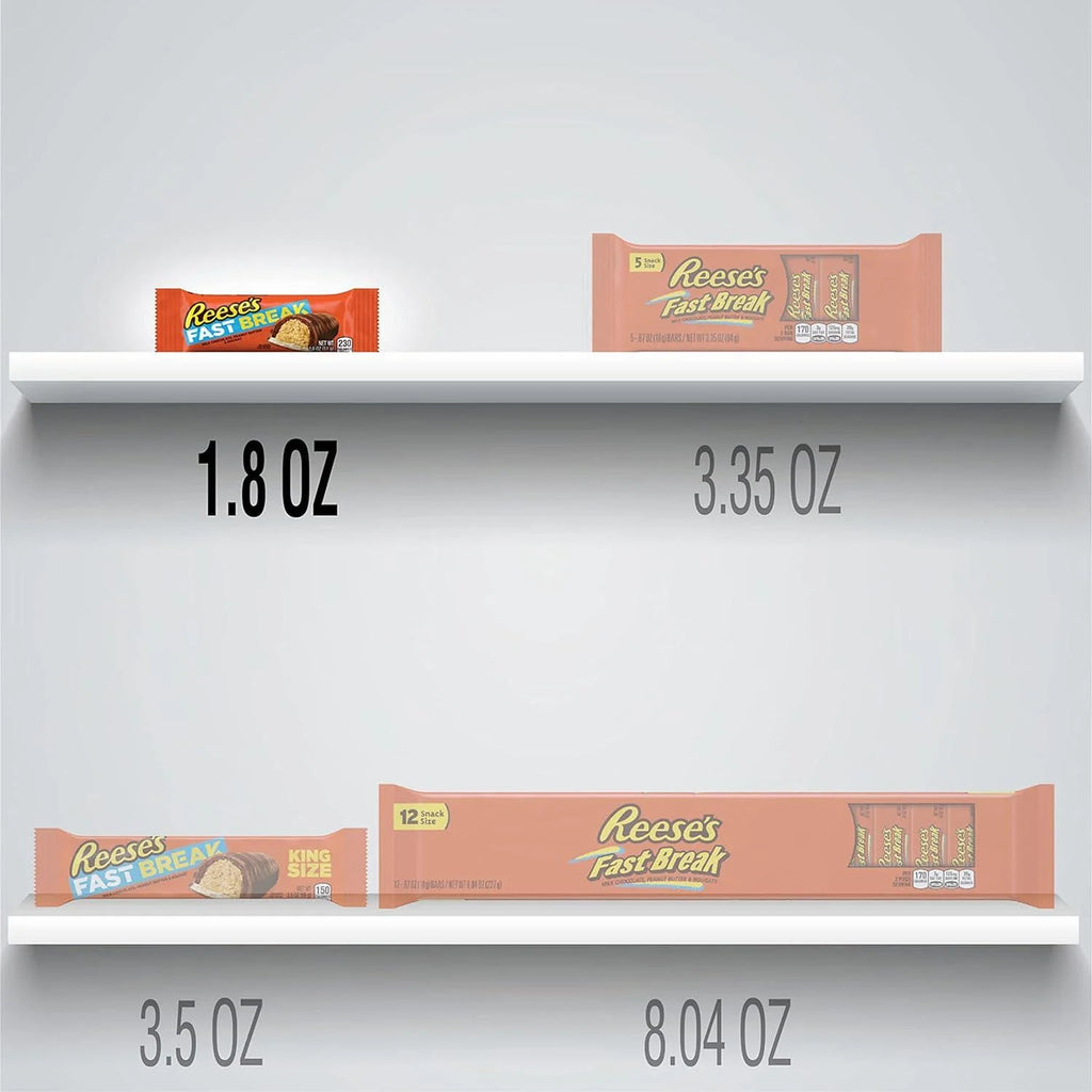 Peanut Butter Nougat Candy Bars 8 Pack T23140