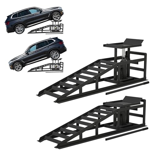 Hydraulic Car Ramps 5 Ton Capacity Low Profile Lift G135022
