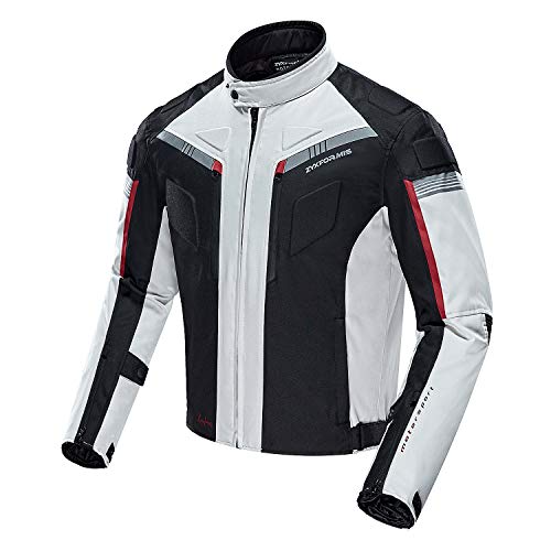 Motorcycle Jacket Waterproof Windproof Armoured for Men F734