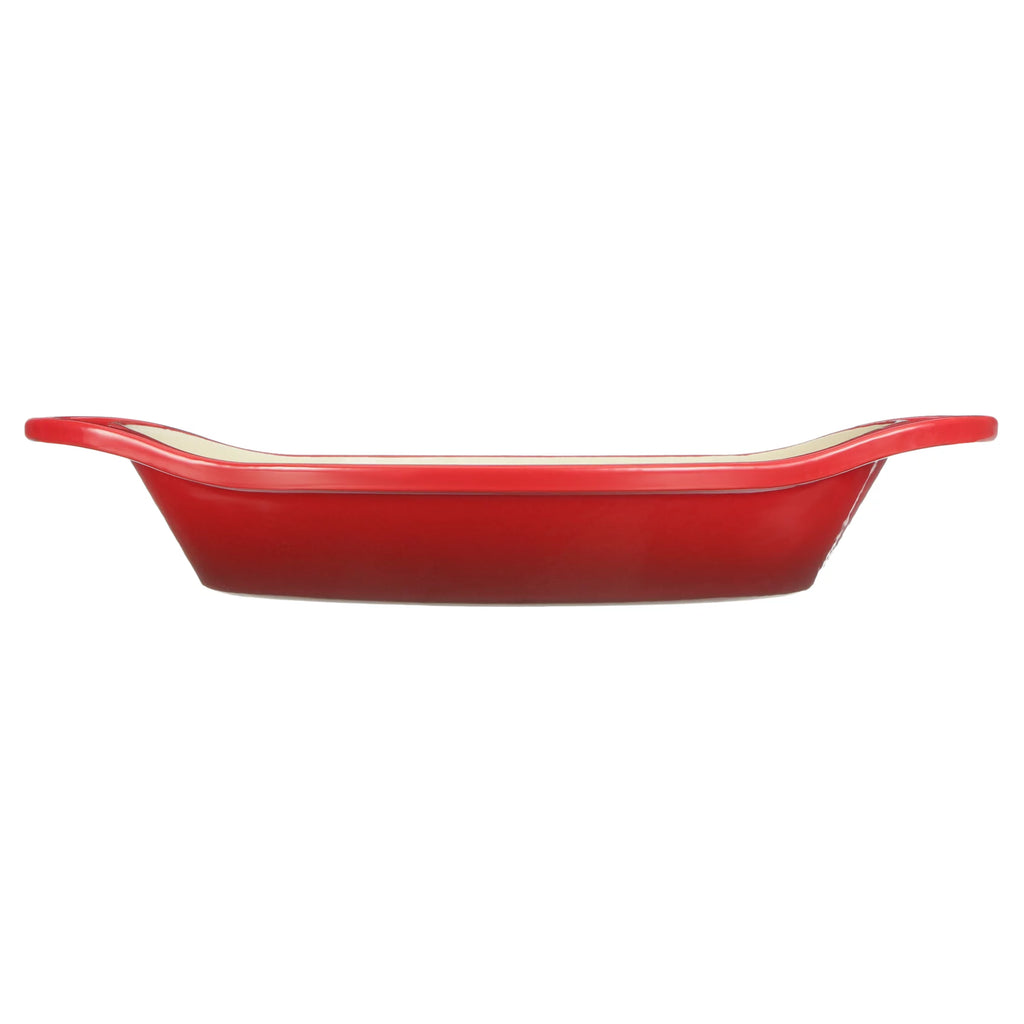 Enameled Cast Iron Oval Casserole, 2 Quart W865