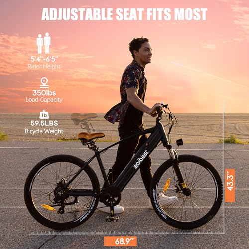 Electric Bike for Adults, 1000W Brushless Motor, Removable Battery, 7-Speed Commuter P8523