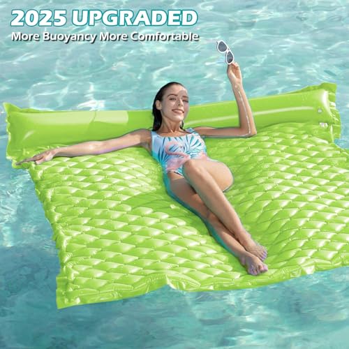 Giant Inflatable Floating Water Mat for Pool Lake Beach Z14411