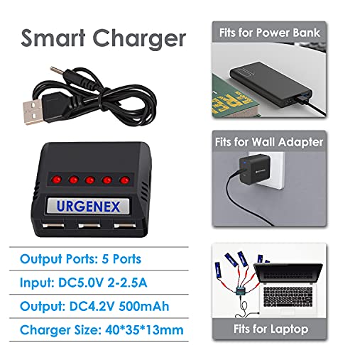 3.7V 600mAh Lipo Battery with JST Plug for RC Drone Quadcopter B963112