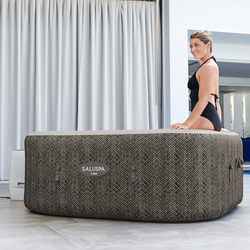 Inflatable Hot Tub Spa with LED Lights and App Control Z740