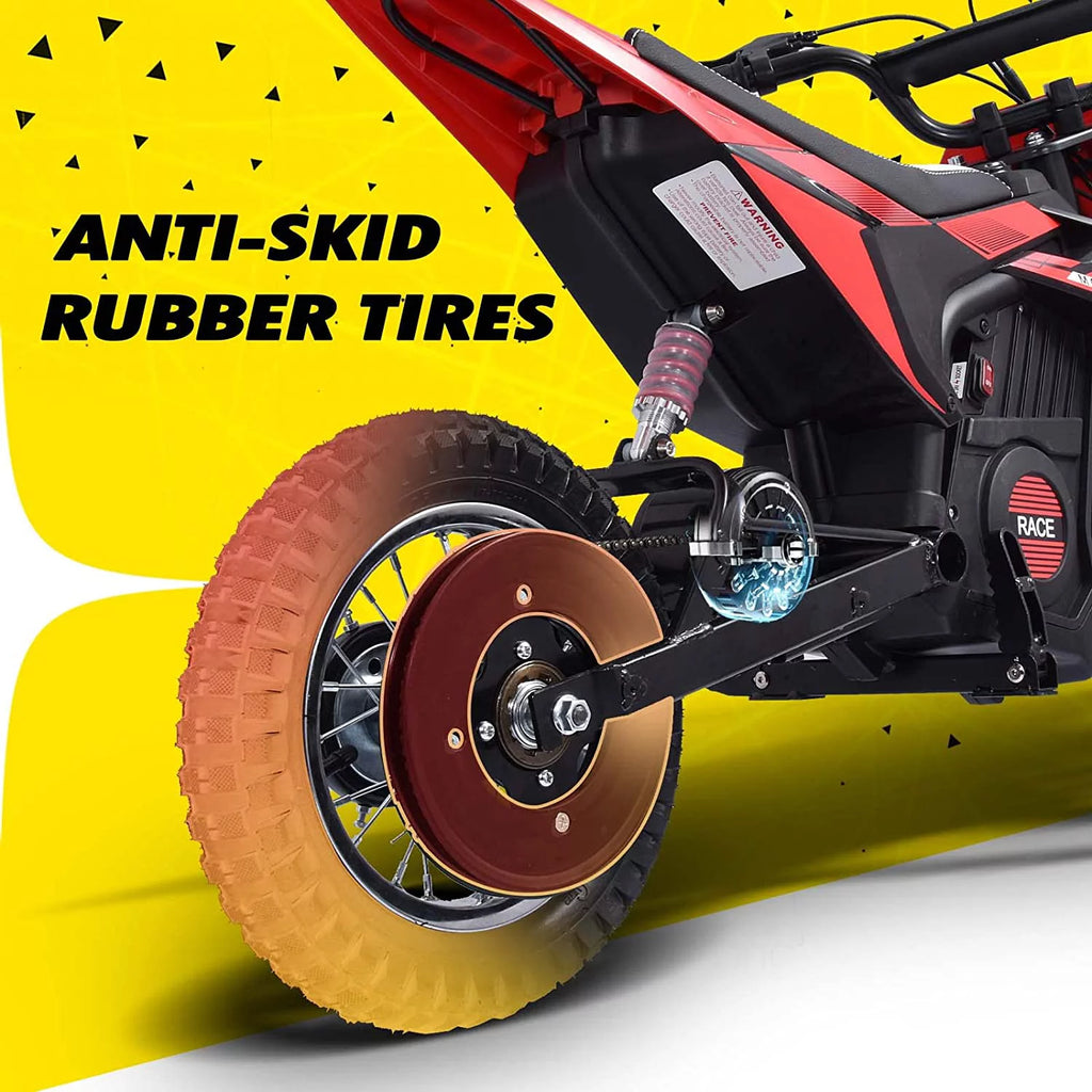 Kids Electric Dirt Bike 250W Off-Road for Ages 13+ D662177