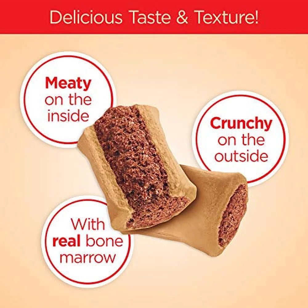 Dog Treats, Beef, 40 Ounce (Pack of 2) I374574