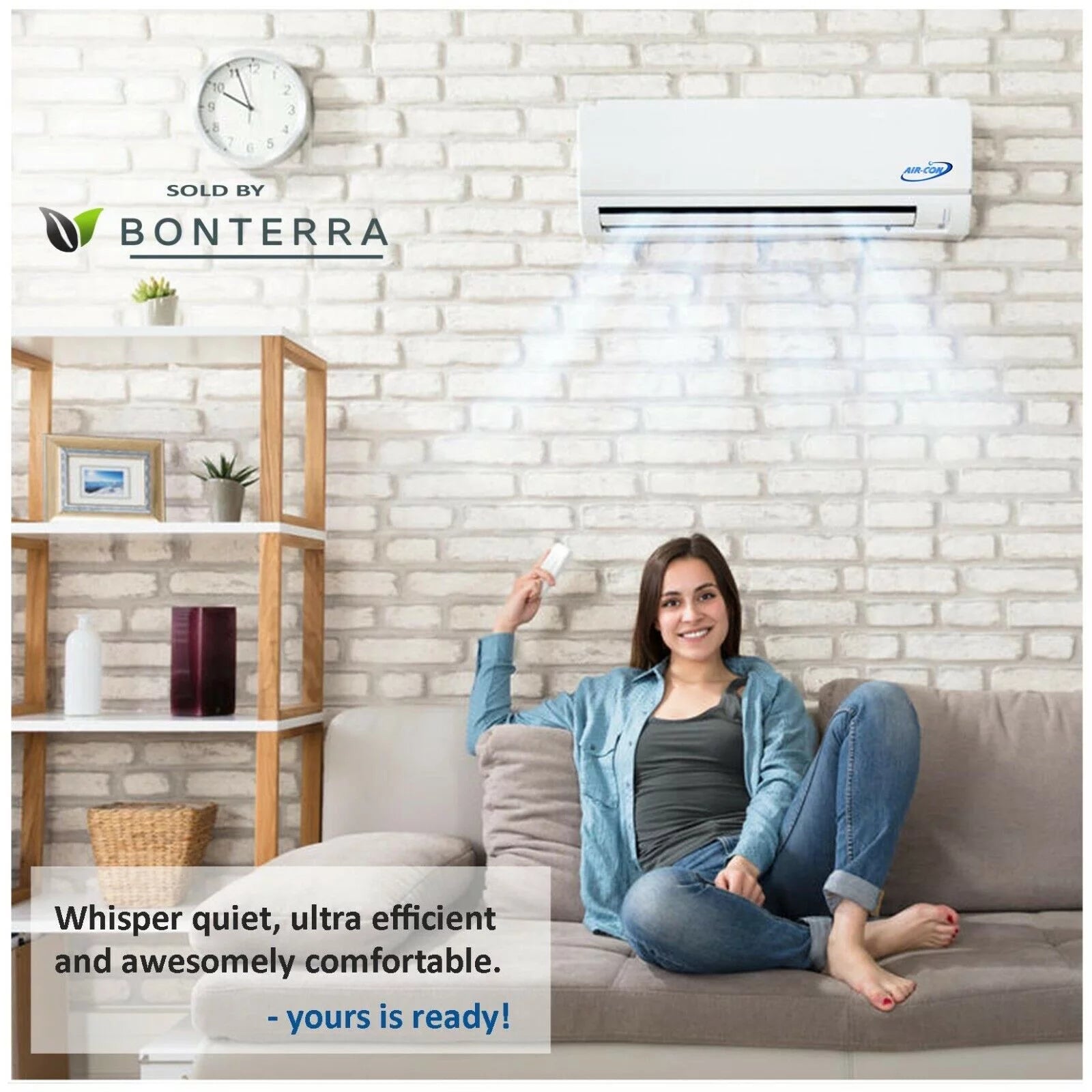Mini Split Air Conditioner Heat Pump Ductless 24000 BTU Q4838