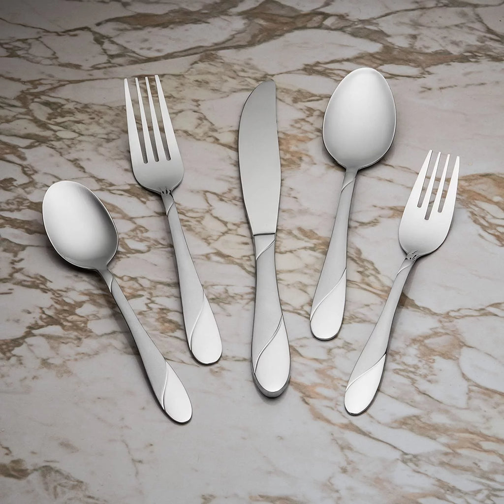 Stainless Steel Flatware Set, 20-Piece, Service for 4 F8838