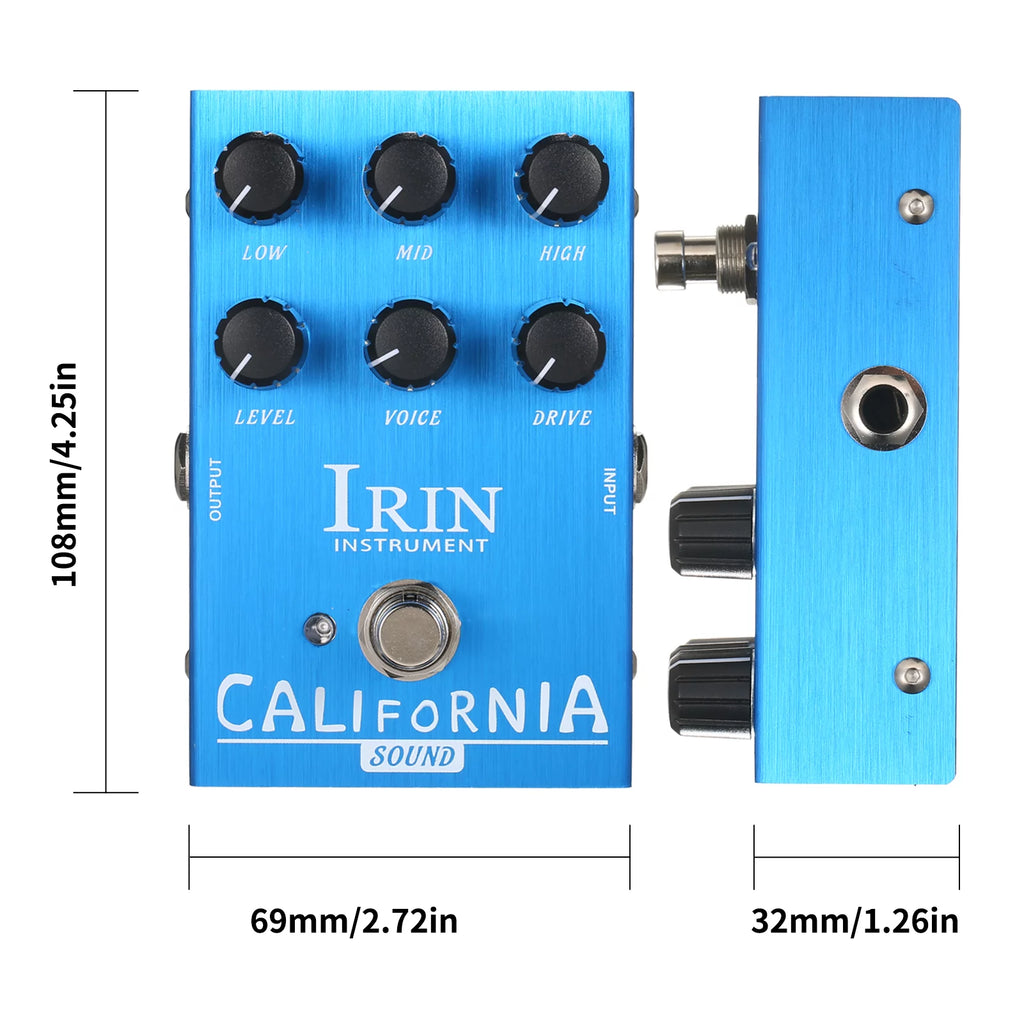 Guitar Effect Pedal with AC30 Speaker Simulation Q761