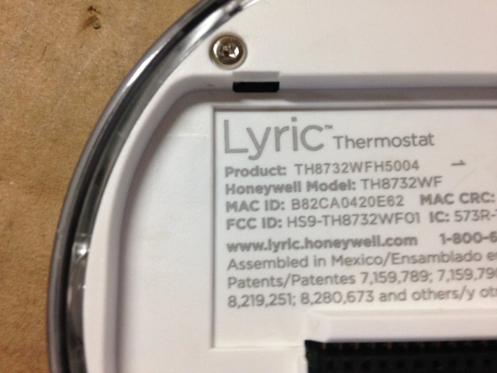 Smart Round WiFi Programmable Thermostat W4349