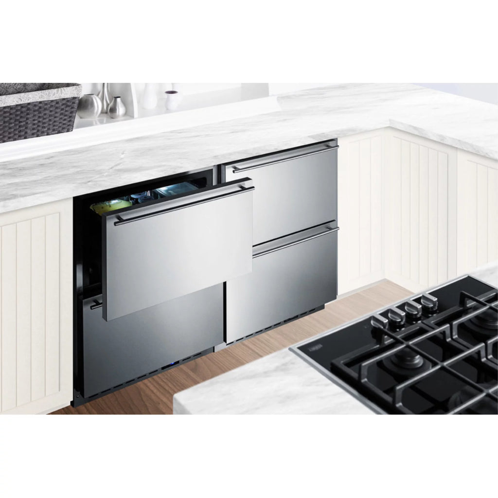 24" Built-In 2-Drawer All-Refrigerator N3176