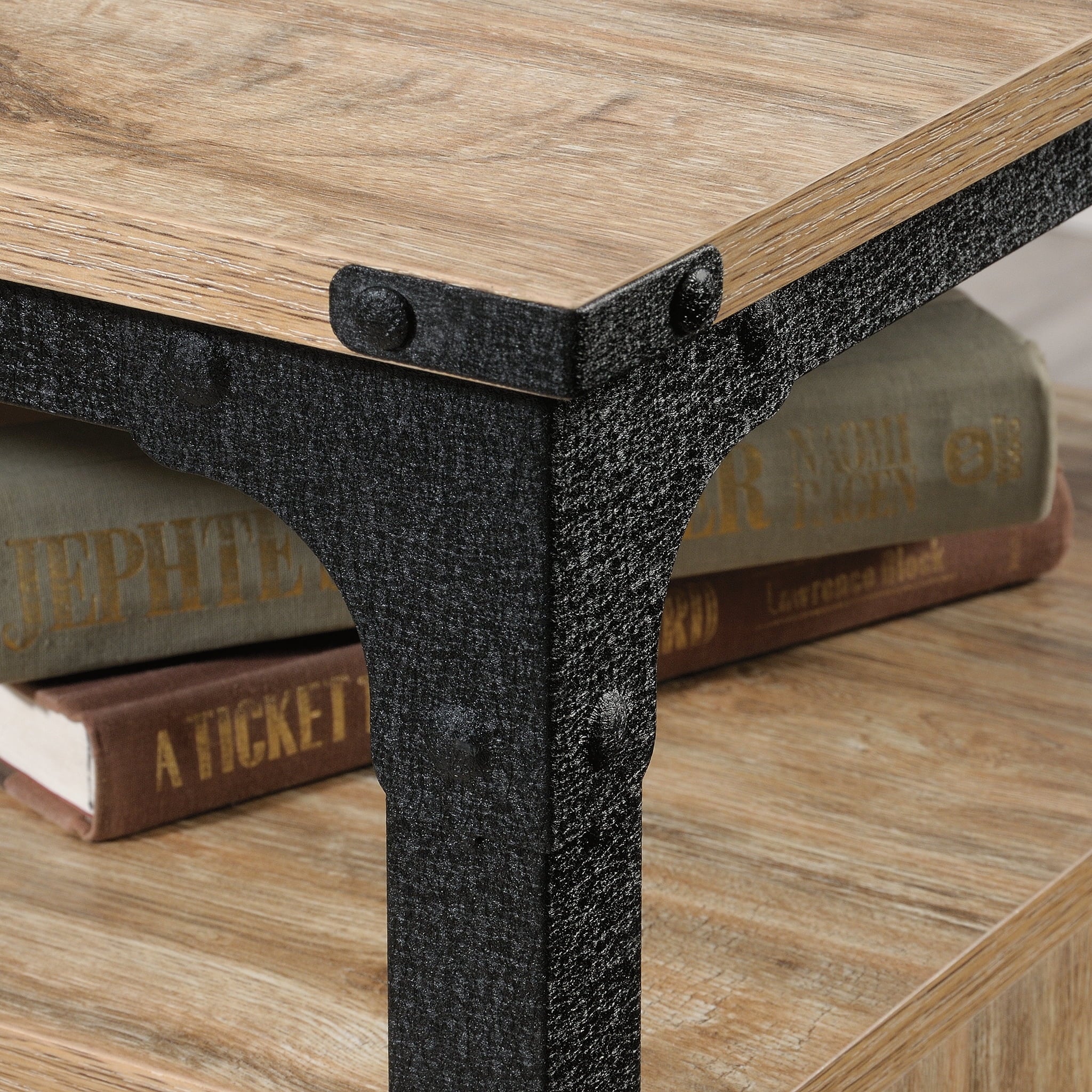 L-Desk, Milled Mesquite Finish S533636