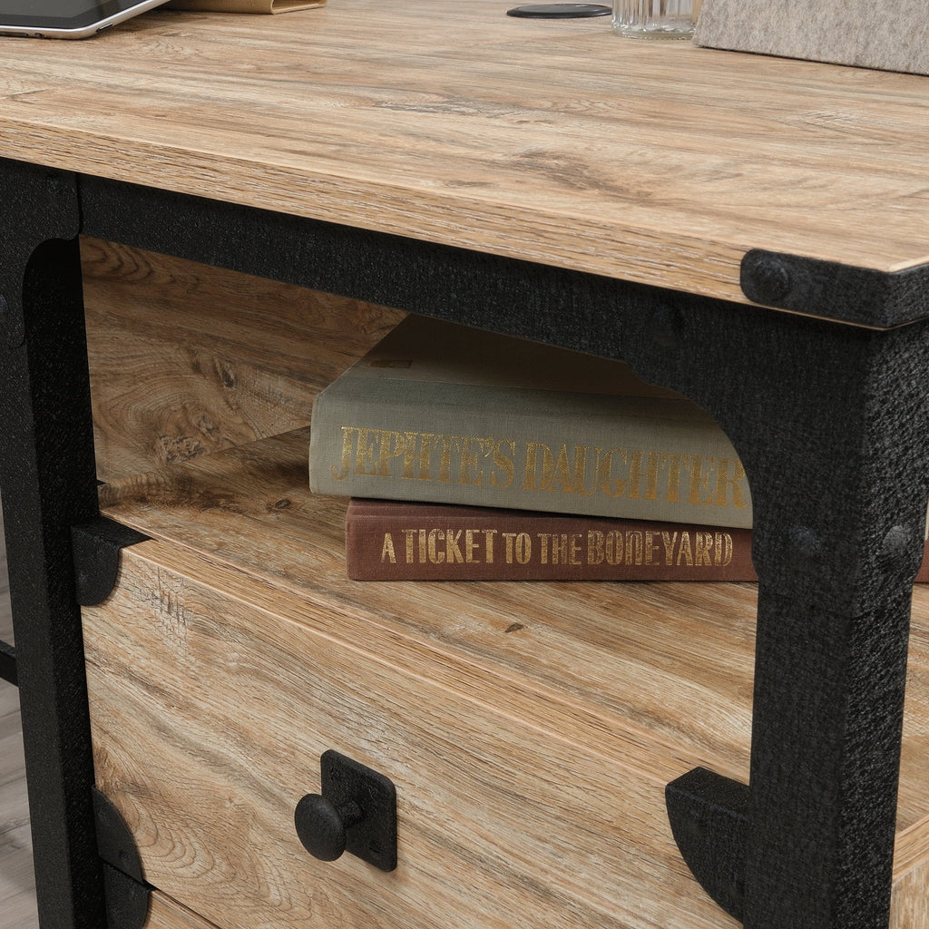 L-Desk, Milled Mesquite Finish S533636