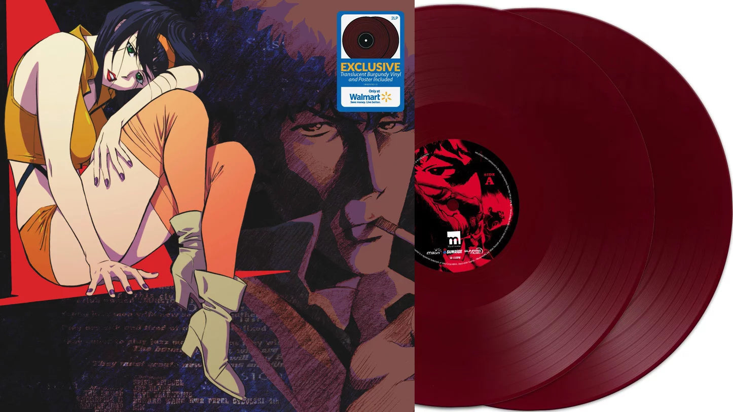 Cowboy Bebop Original Series Soundtrack - Burgundy Vinyl 2LP J25123