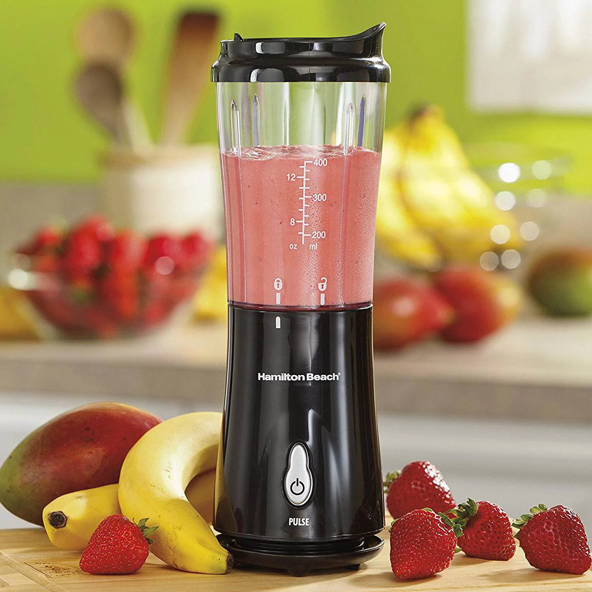 Single Serve Smoothie Blender with Travel Cup and Lid S547