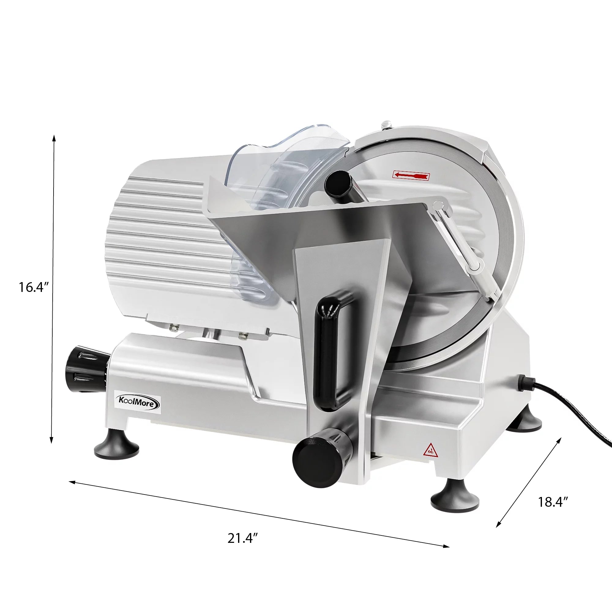 Commercial Deli Meat Slicer with 10" Carbon Steel Blade, Adjustable Thickness G4133