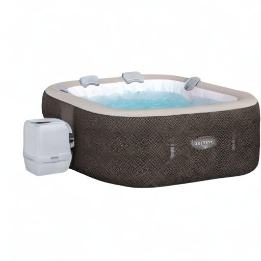 Inflatable Hot Tub Spa with LED Lights and App Control Z740
