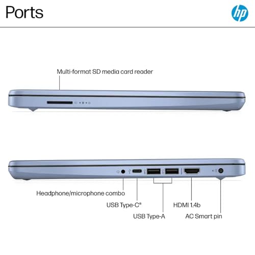 14 Ultrabook Intel 4-Core N150 32GB RAM 1.6TB Storage Wi-Fi 6 12 Hr Battery Lavender Win 11 C708386