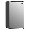 4.4 cu. ft. Compact Refrigerator with Stainless Door, Black