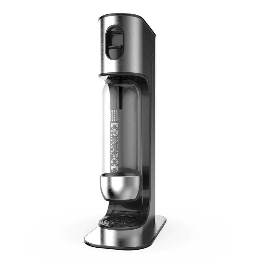 Stainless Steel Sparkling Water Machine with CO2 Cylinder and 3 Bottles U246828