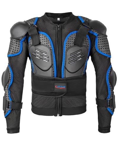 Kids Motorcycle Jacket with Chest Back Elbow Protection D890317