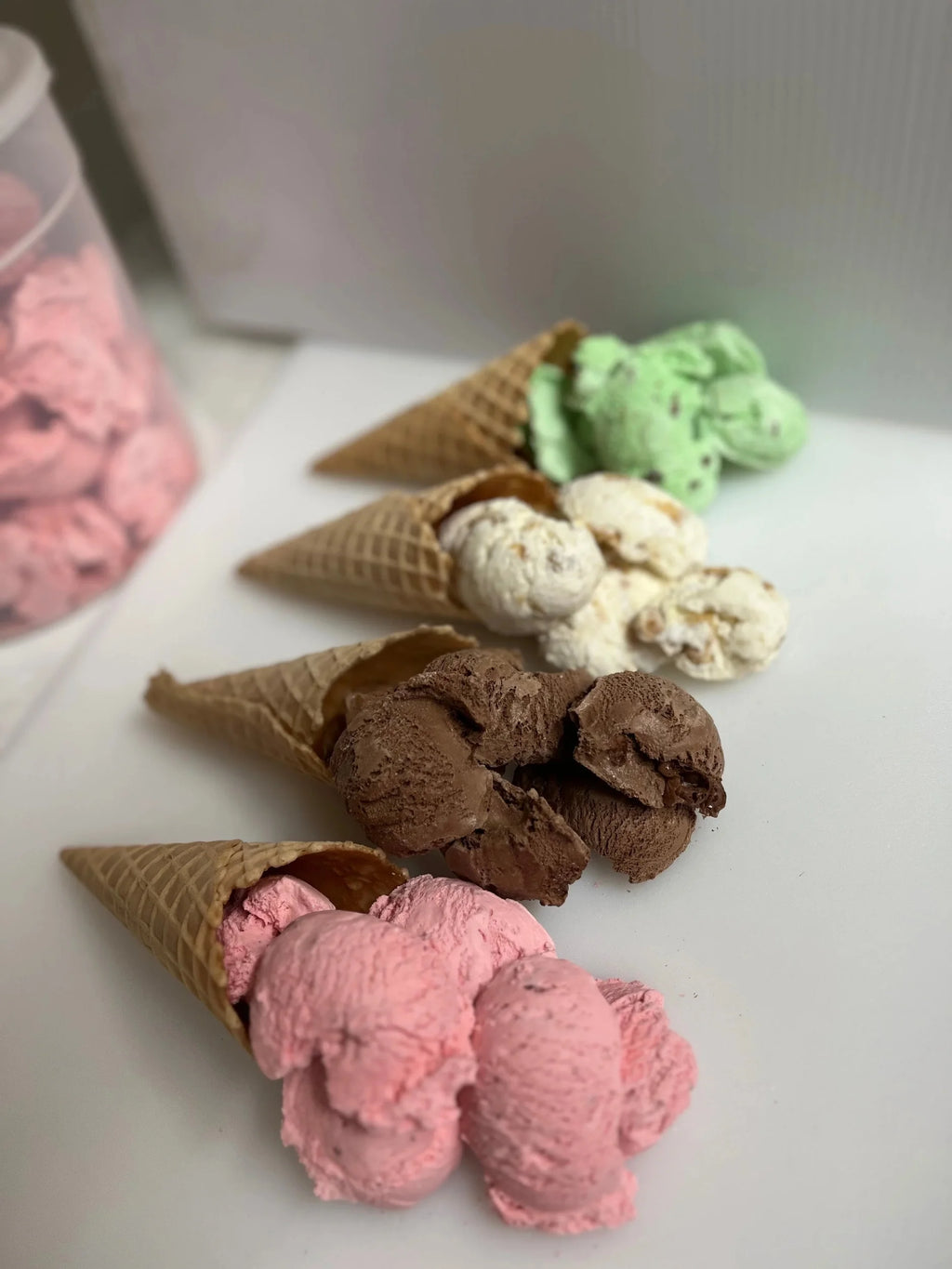 Freeze Dried Ice Cream Variety Pack, 5 Count A3859