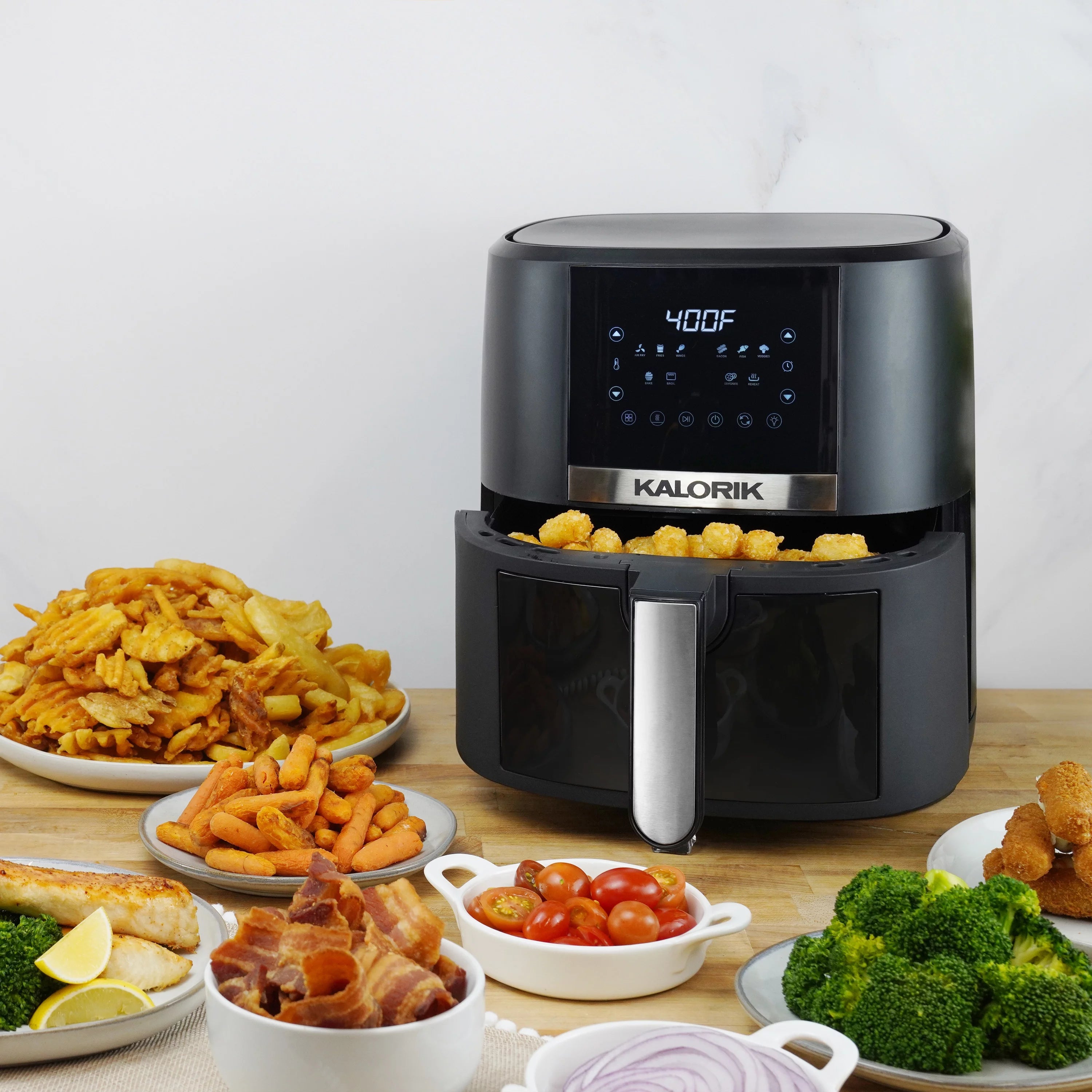 5 Quart Digital Air Fryer with Viewing Window I957