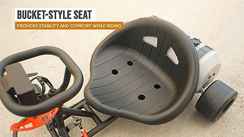 Pocket Go-Kart for Ages 6+, Up to 10 MPH, 40 Minutes of Use X4308