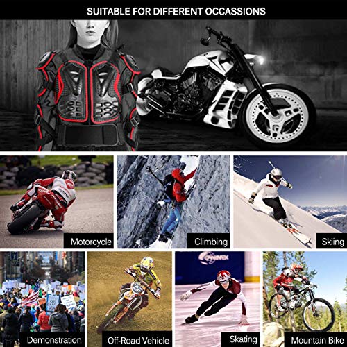 Motorcycle Protective Jacket Motocross Riding Armor X445179