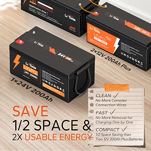 12V 100Ah LiFePO4 Battery with Built-in 100A BMS D2856