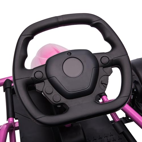 Electric Go Kart Drifting Ride On Toy for Kids 8-12, White C609