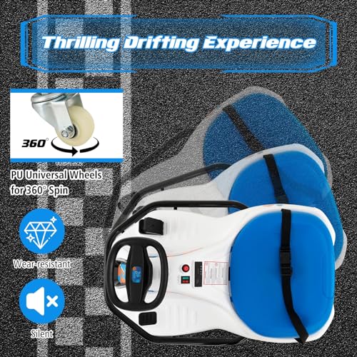 Electric Drifting Go Kart for Kids, 24V Ride On Drift Car with 360° Spin K189