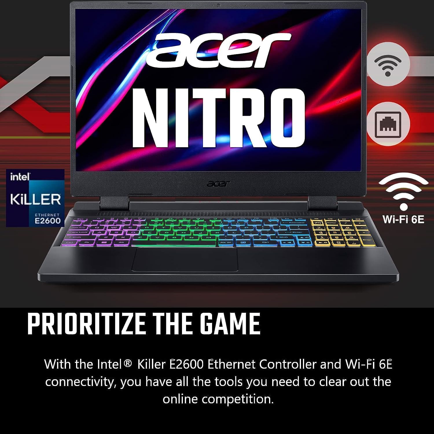 Gaming Laptop, 15.6" 165 Hz IPS Display, AMD Ryzen 7, RTX 3070 Ti, 16GB RAM, 1TB SSD N197479