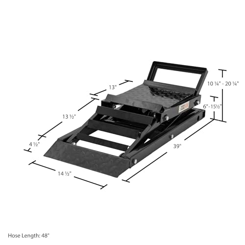 Hydraulic Car Lift with Ramp, 3000 lb Capacity M52891