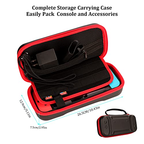 Carrying Case Bundle with Steering Wheels, Screen Protectors, Charging Dock G8406