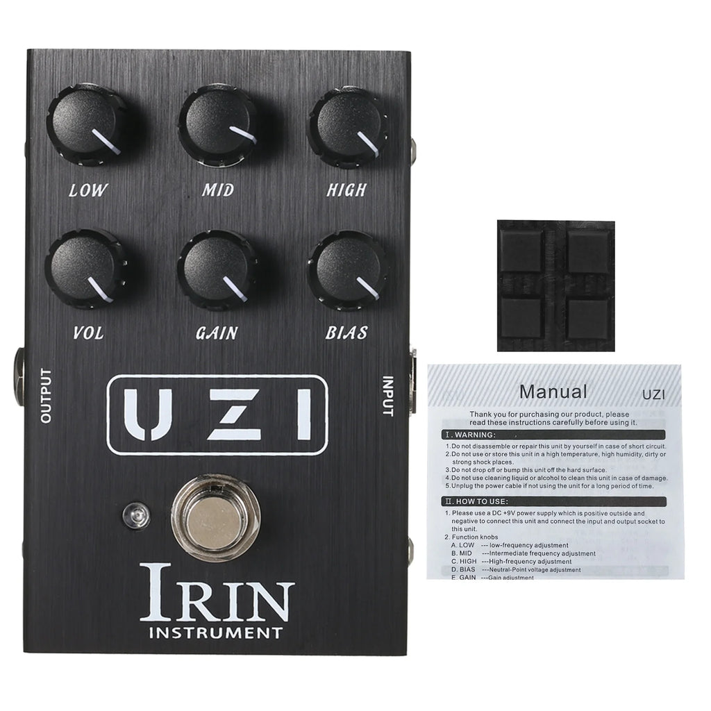 Guitar Effect Pedal Heavy Distortion Simulator with Cabinet Simulation J2446