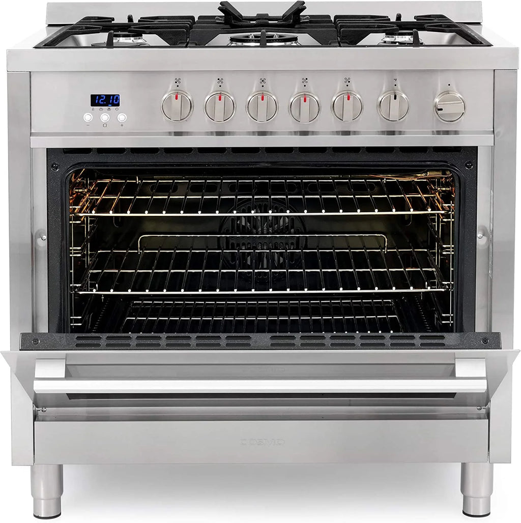 36-in 5 Burner Gas Range with Convection Oven C296540
