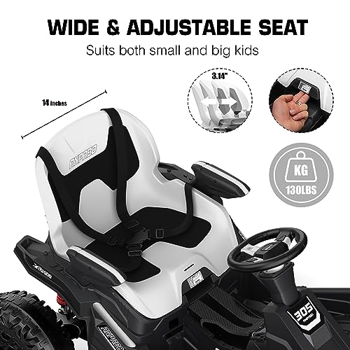 24V 4x4 Ride On Toy for Big Kids, 4x200W Motors, 5MPH, Parent Remote, Wide Seat, Green X884766