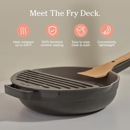 Nonstick Ceramic Coated Frying Accessory with Cooking Chopsticks T241651
