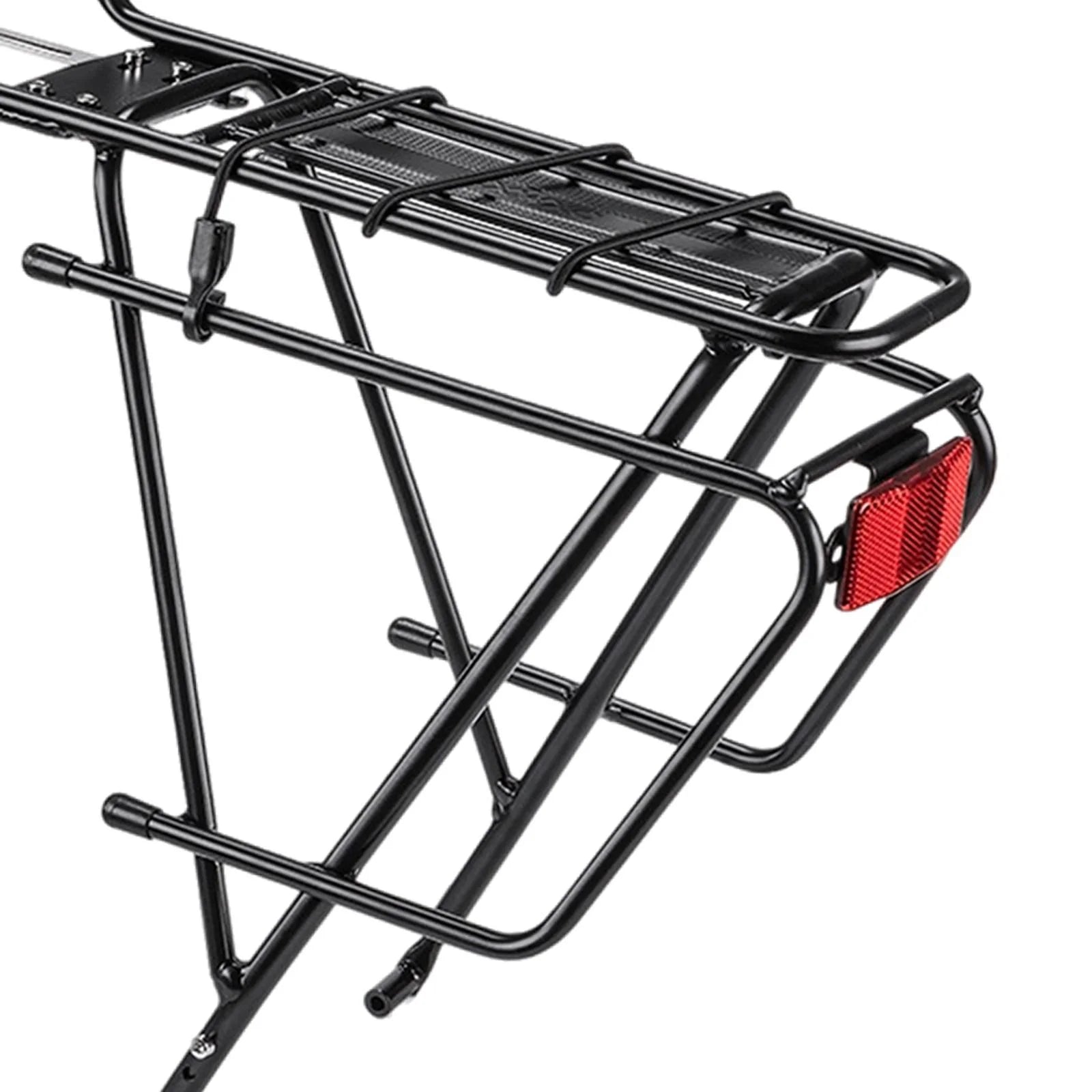 Rear Bike Cargo Rack with Reflector and Rope C759