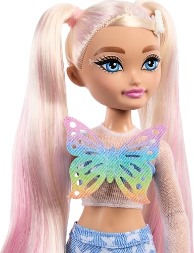 Renee Posable Roller Skating Fashion Doll with Black Hair and Accessories E10644
