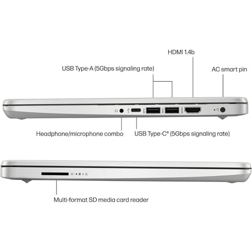 14 Ultrabook with Intel 4-Core CPU, 16GB RAM, 1.6TB Storage, Natural Silver, Win11 Z199264