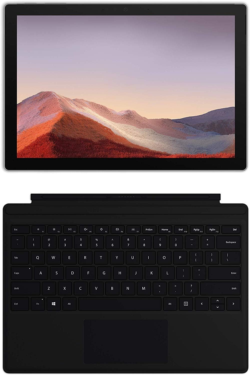 Surface Pro 7 Bundle: 10th Gen Intel Core i5, 8GB RAM, 128GB SSD, 12.3" Touchscreen with Type Cover and Pen K7677