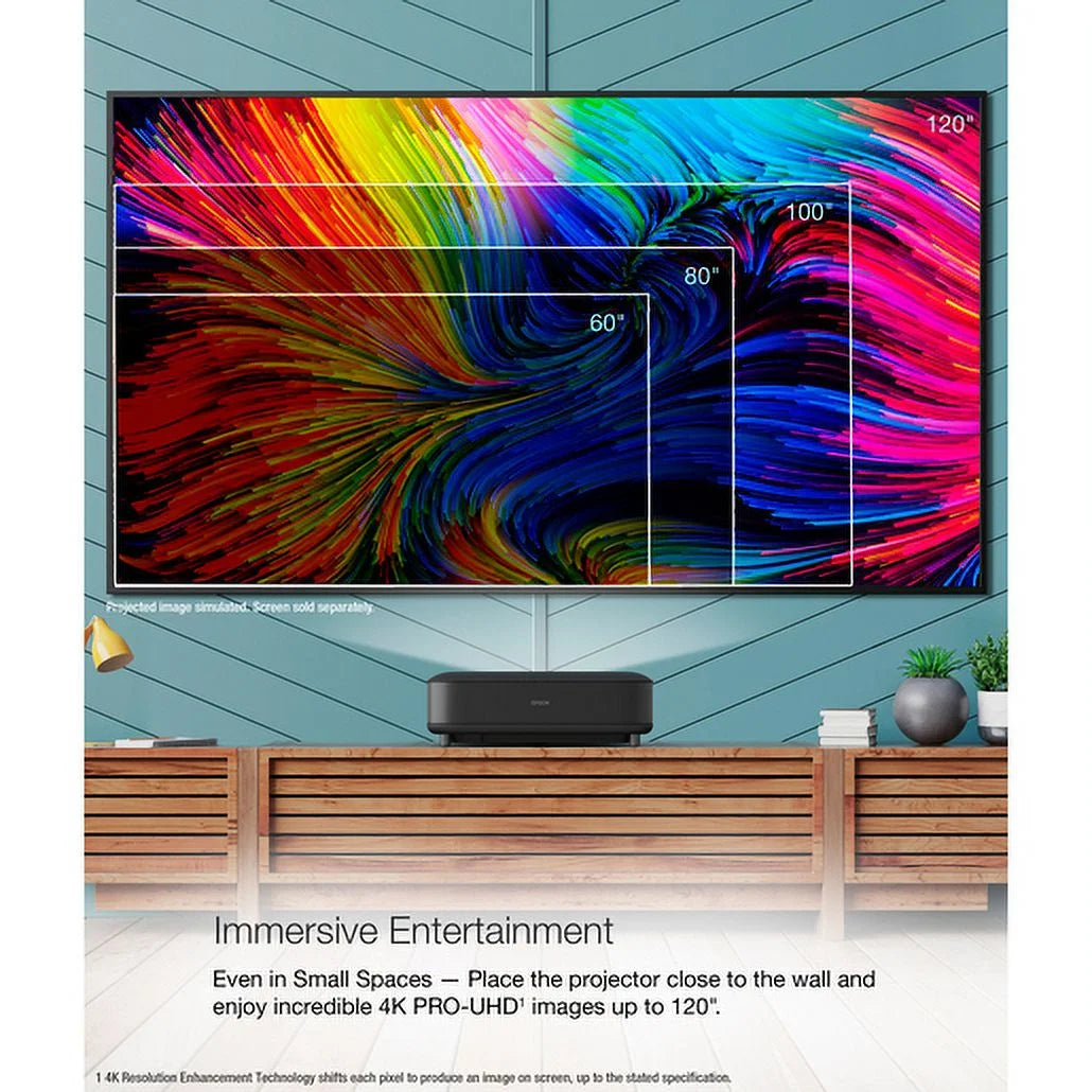 Smart Streaming Laser Projector - Black E769818