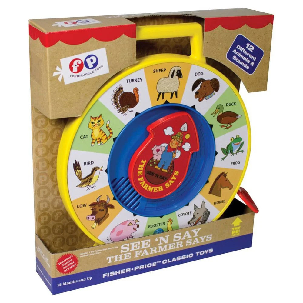 Classic Farmer Says See 'n Say Preschool Toy R945235