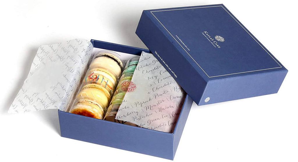 French Macarons Chocolate Gift Box 12-Piece C656041