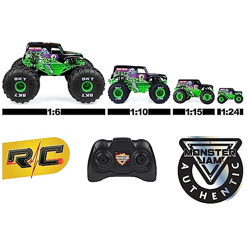 Remote Control Monster Truck, 1:24 Scale, 2.4 GHz D8943