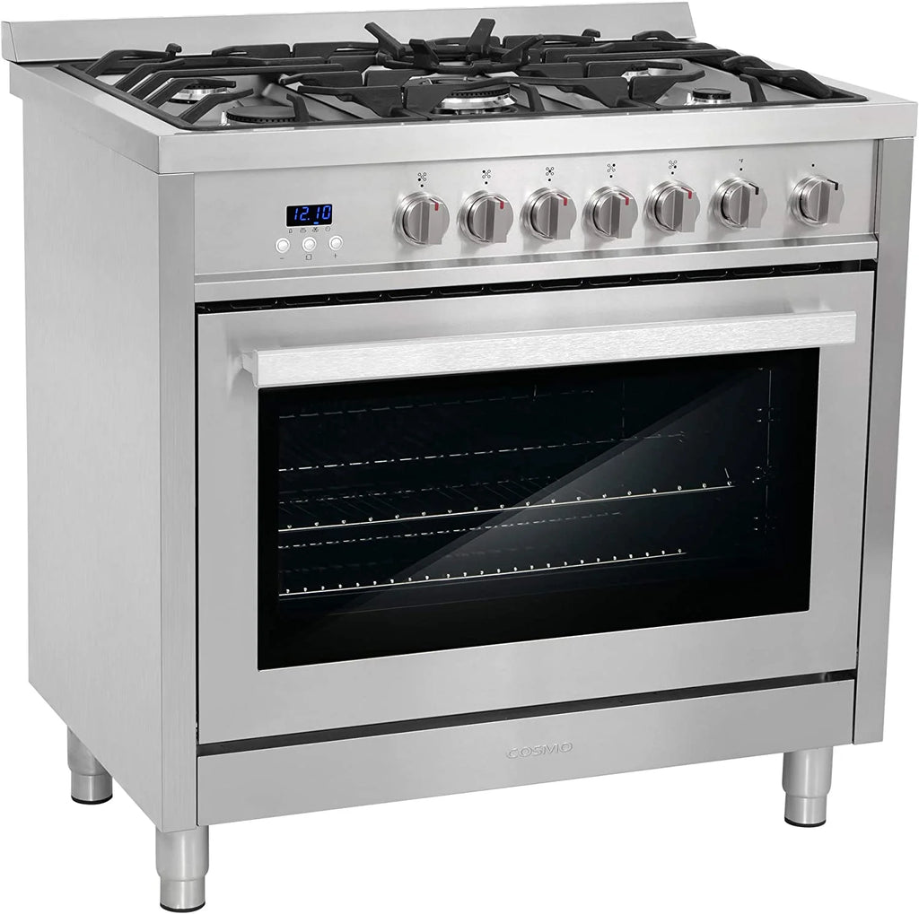 36-in 5 Burner Gas Range with Convection Oven C296540