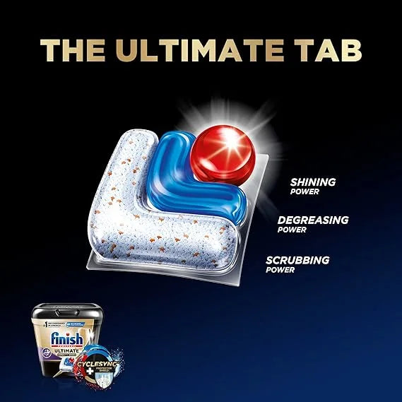 Dishwasher Detergent Tablets with Protector Shield, 62 Count U43201